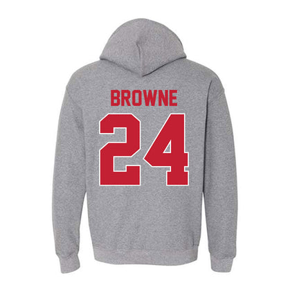 Ohio State - NCAA Women's Lacrosse : Charlotte Browne - Classic Shersey Hooded Sweatshirt-1