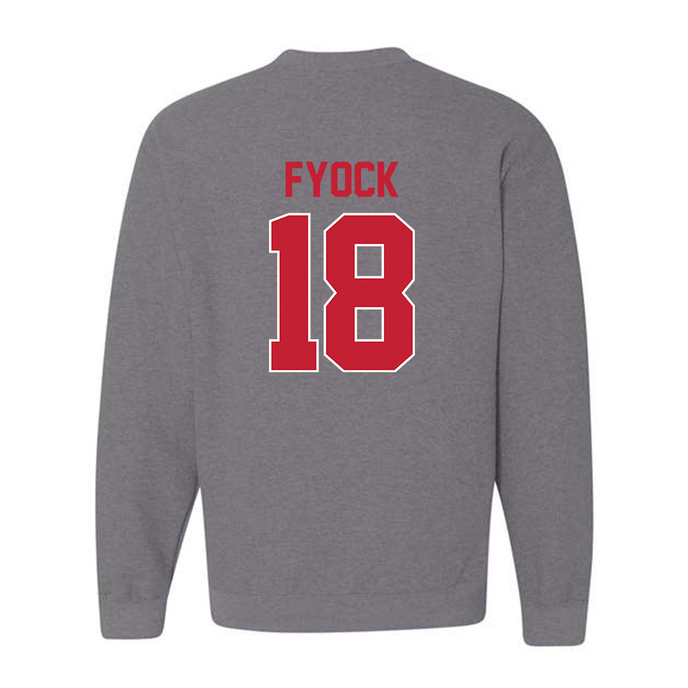 Ohio State - NCAA Men's Lacrosse : Caleb Fyock - Classic Shersey Crewneck Sweatshirt-1