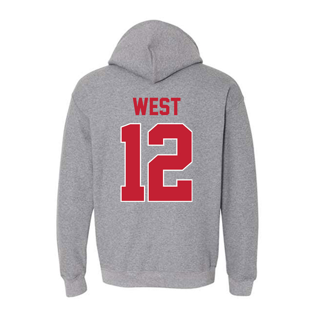 Ohio State - NCAA Baseball : Gavin West - Classic Shersey Hooded Sweatshirt-1