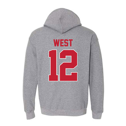 Ohio State - NCAA Baseball : Gavin West - Classic Shersey Hooded Sweatshirt-1