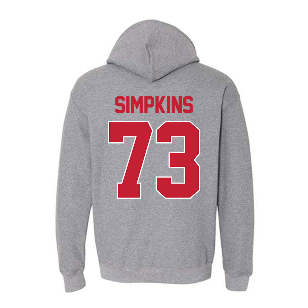 Ohio State - NCAA Men's Gymnastics : Conlan Simpkins - Classic Shersey Hooded Sweatshirt-1