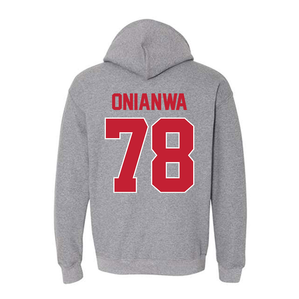 Ohio State - NCAA Football : Ethan Onianwa - Classic Shersey Hooded Sweatshirt-1