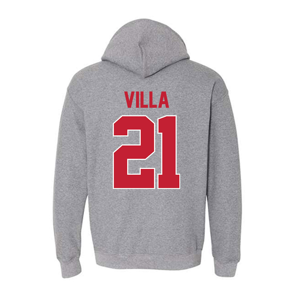 Ohio State - NCAA Men's Soccer : Tommaso Villa - Classic Shersey Hooded Sweatshirt-1