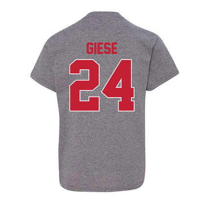 Ohio State - NCAA Baseball : Charlie Giese - Classic Shersey Youth T-Shirt-1