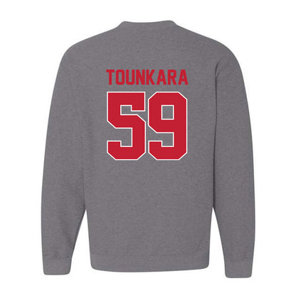 Ohio State - NCAA Football : Ahmed Tounkara - Classic Shersey Crewneck Sweatshirt-1