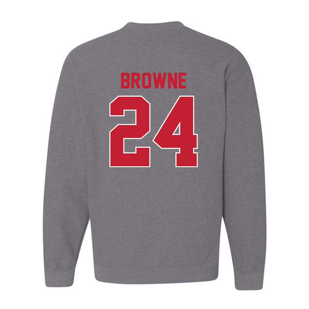 Ohio State - NCAA Women's Lacrosse : Charlotte Browne - Classic Shersey Crewneck Sweatshirt-1