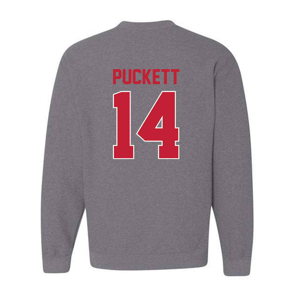 Ohio State - NCAA Men's Lacrosse : Colin Puckett - Classic Shersey Crewneck Sweatshirt-1