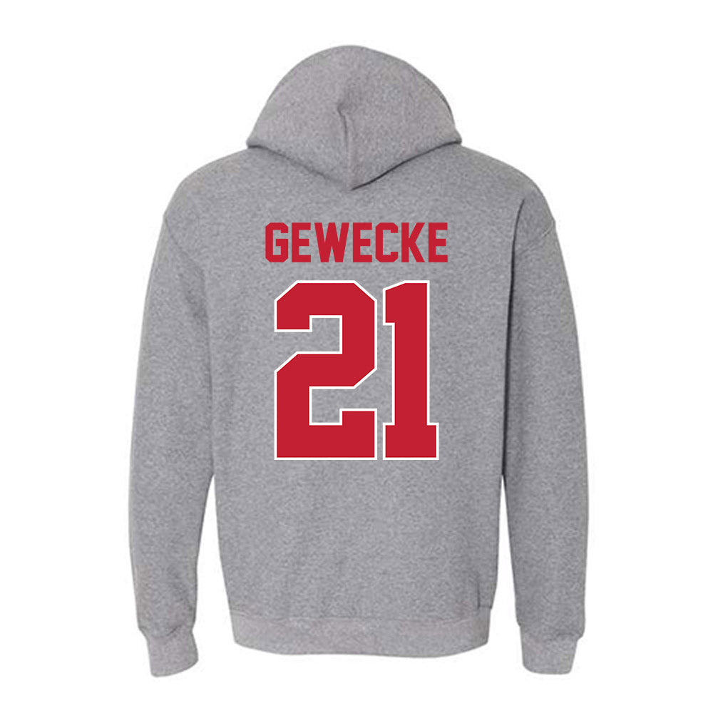 Ohio State - NCAA Softball : Kassandra Gewecke - Classic Shersey Hooded Sweatshirt-1