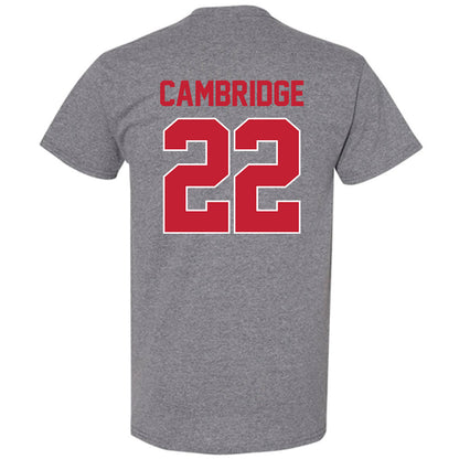 Ohio State - NCAA Women's Basketball : Jaloni Cambridge - Classic Shersey T-Shirt-1