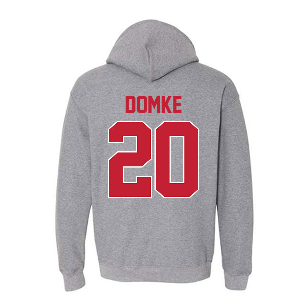 Ohio State - NCAA Baseball : Chris Domke - Classic Shersey Hooded Sweatshirt-1