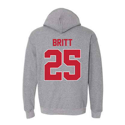 Ohio State - NCAA Women's Soccer : Elle Britt - Classic Shersey Hooded Sweatshirt-1