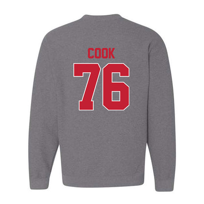 Ohio State - NCAA Football : Jake Cook - Classic Shersey Crewneck Sweatshirt-1