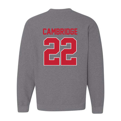 Ohio State - NCAA Women's Basketball : Jaloni Cambridge - Classic Shersey Crewneck Sweatshirt-1