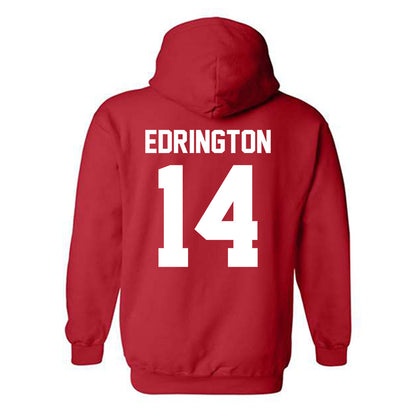 Ohio State - NCAA Baseball : Andrew Edrington - Classic Shersey Hooded Sweatshirt-1