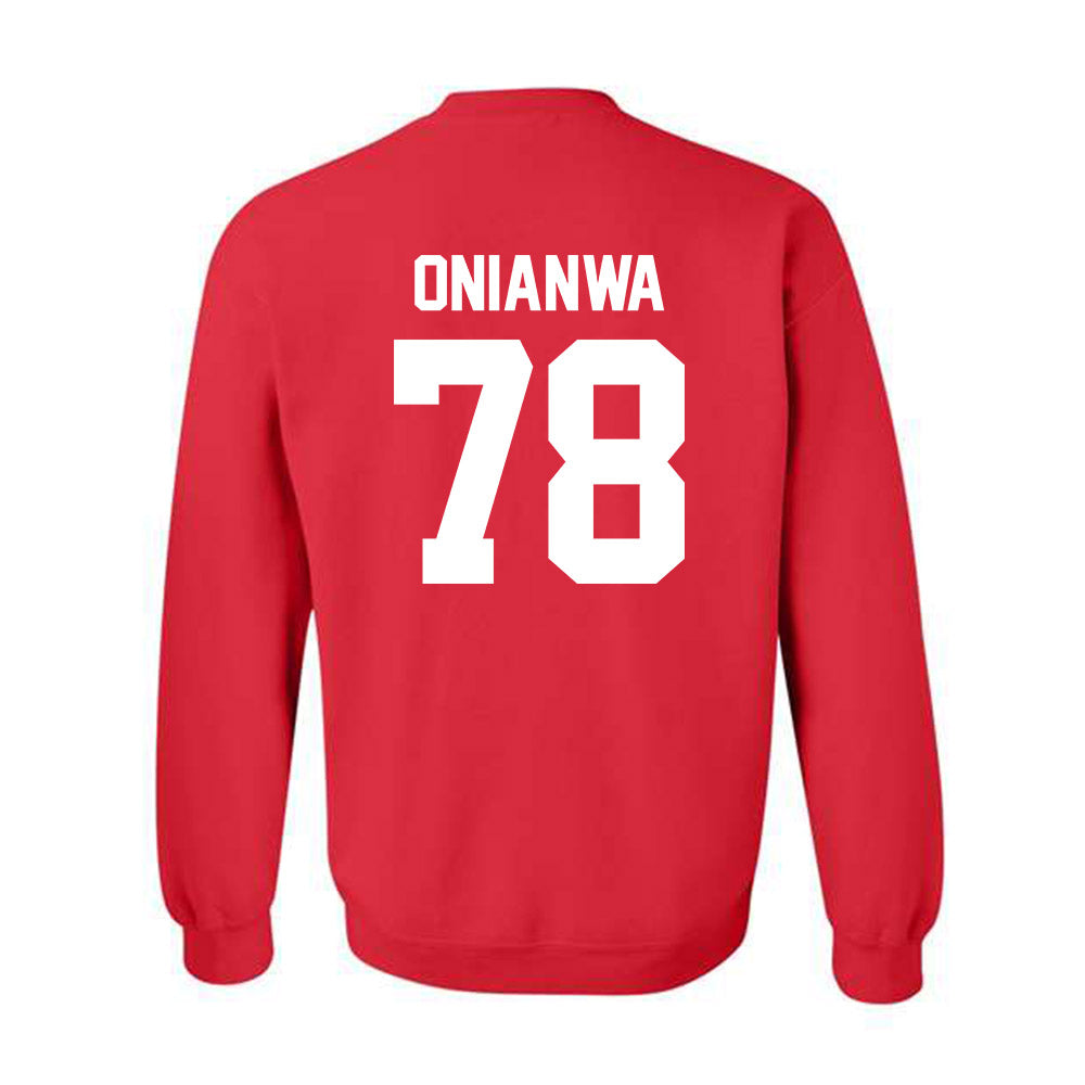 Ohio State - NCAA Football : Ethan Onianwa - Classic Shersey Crewneck Sweatshirt-1