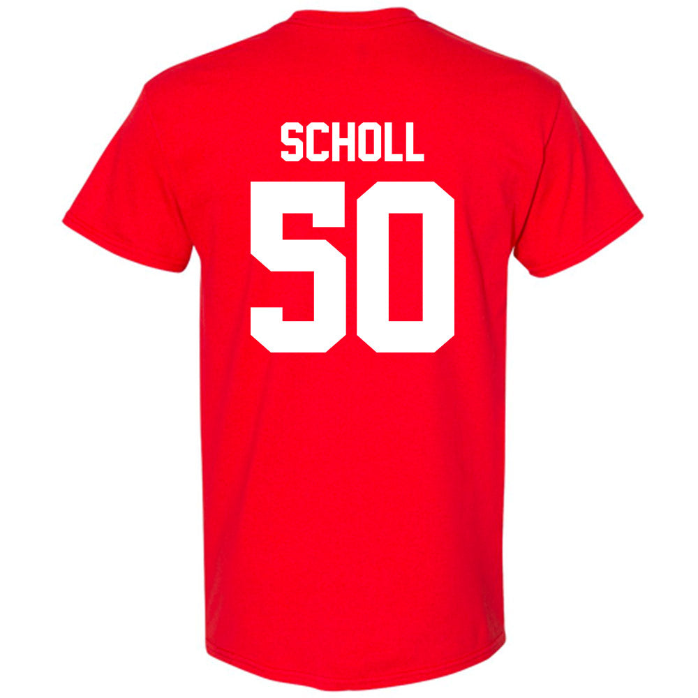 Ohio State - NCAA Men's Lacrosse : MacGuire Scholl - Classic Shersey T-Shirt-1