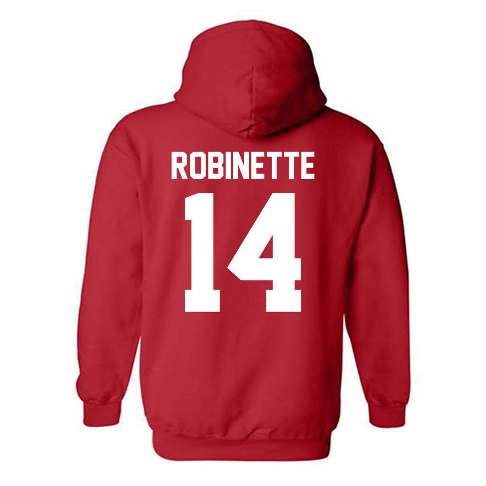 Ohio State - NCAA Football : Trey Robinette - Classic Shersey Hooded Sweatshirt-1