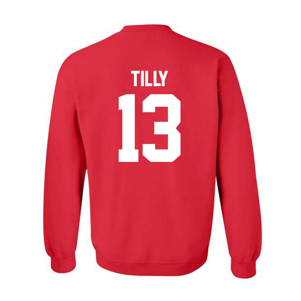 Ohio State - NCAA Men's Basketball : Christoph Tilly - Classic Shersey Crewneck Sweatshirt-1