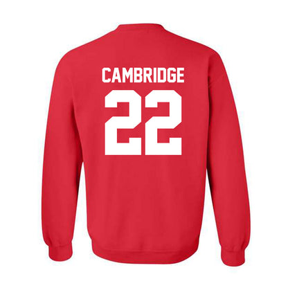 Ohio State - NCAA Women's Basketball : Jaloni Cambridge - Classic Shersey Crewneck Sweatshirt-1