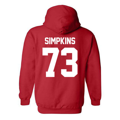 Ohio State - NCAA Men's Gymnastics : Conlan Simpkins - Classic Shersey Hooded Sweatshirt-1