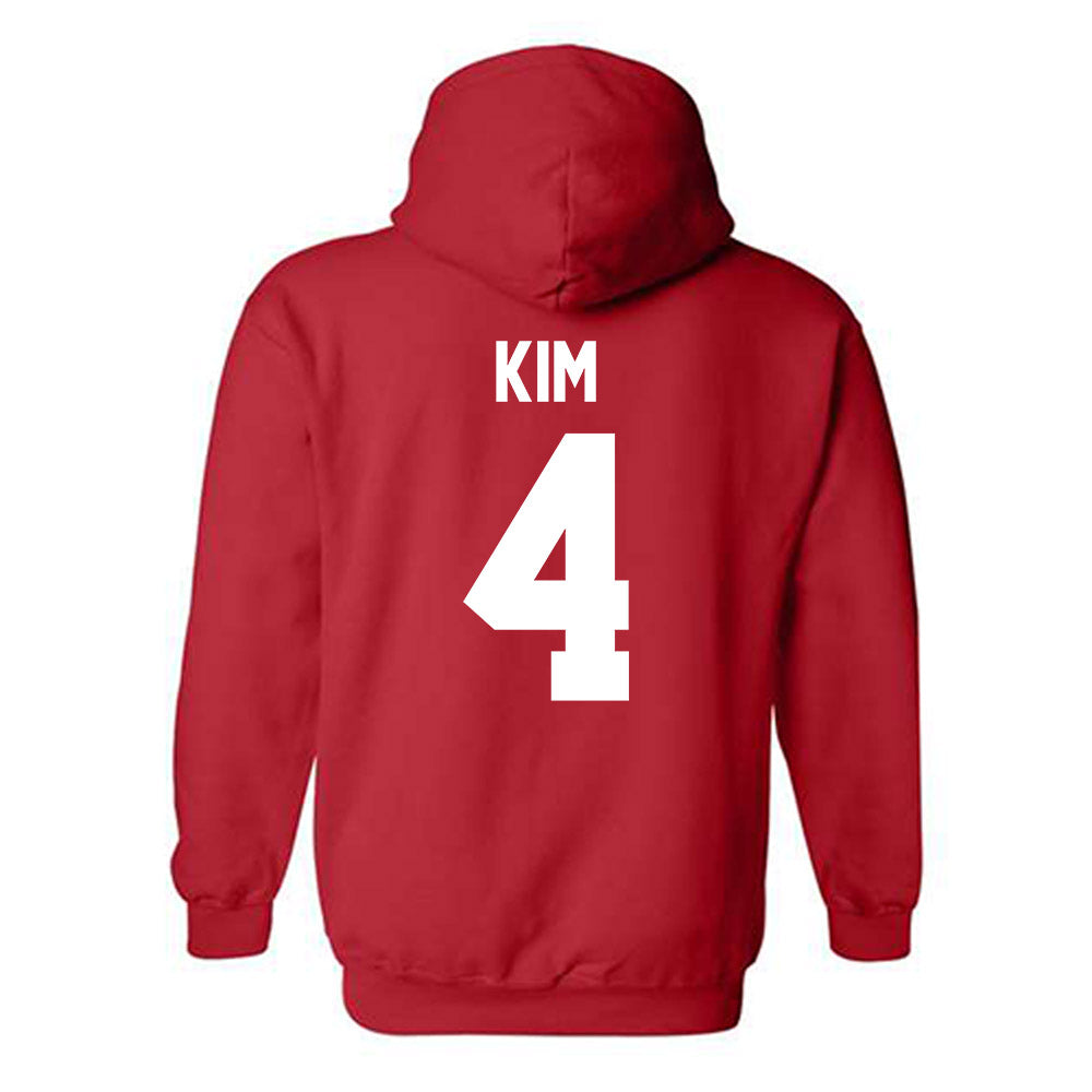 Ohio State - NCAA Men's Tennis : Aidan Kim - Classic Shersey Hooded Sweatshirt-1