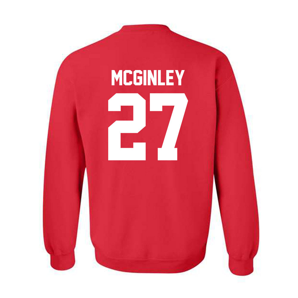 Ohio State - NCAA Men's Ice Hockey : Sam McGinley - Classic Shersey Crewneck Sweatshirt-1