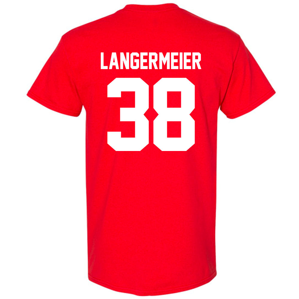 Ohio State - NCAA Men's Lacrosse : Greg Langermeier - Classic Shersey T-Shirt-1