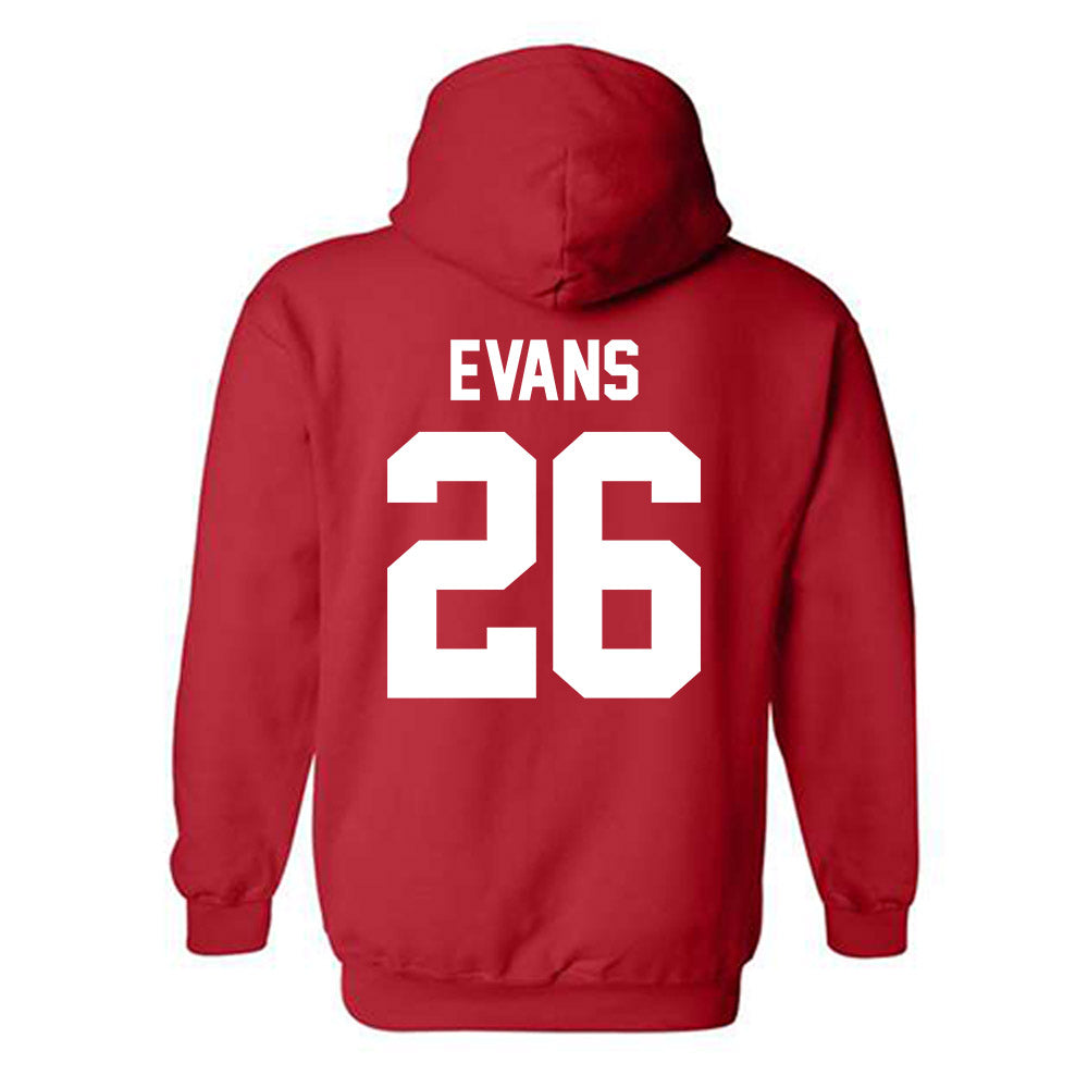 Ohio State - NCAA Men's Soccer : Cole Evans - Classic Shersey Hooded Sweatshirt