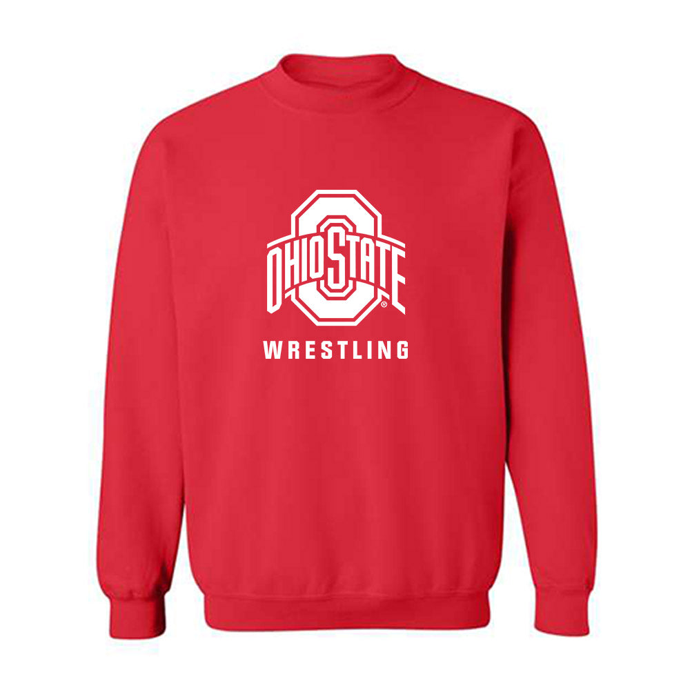 Ohio State - NCAA Wrestling : Brayden Brown - Classic Shersey Crewneck Sweatshirt-0