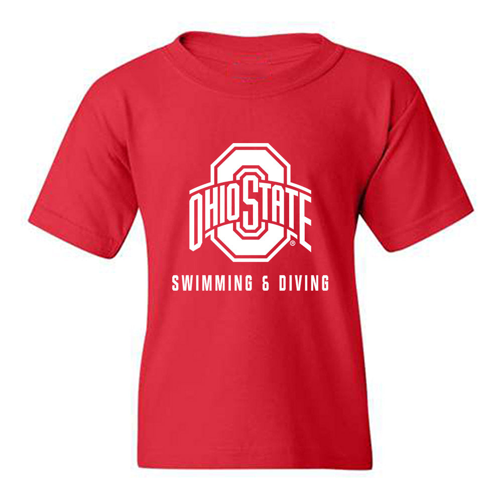 Ohio State - NCAA Men's Swimming & Diving : Rasmus Hanson - Classic Shersey Youth T-Shirt-0