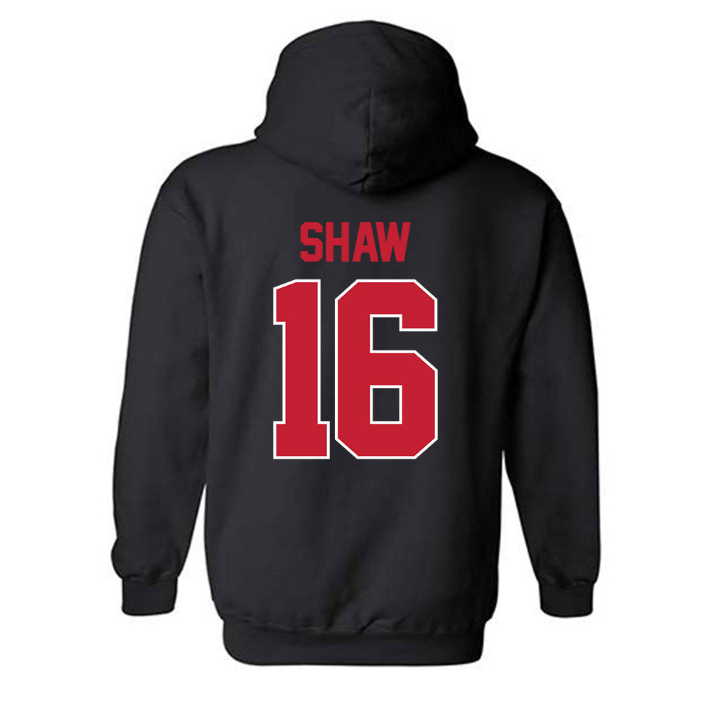 Ohio State - NCAA Men's Lacrosse : Dominic Shaw - Classic Shersey Hooded Sweatshirt-1