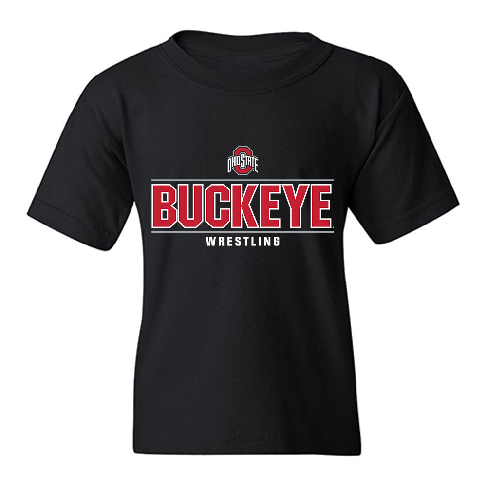 Ohio State - NCAA Wrestling : Cayaen Smith - Classic Shersey Youth T-Shirt-0