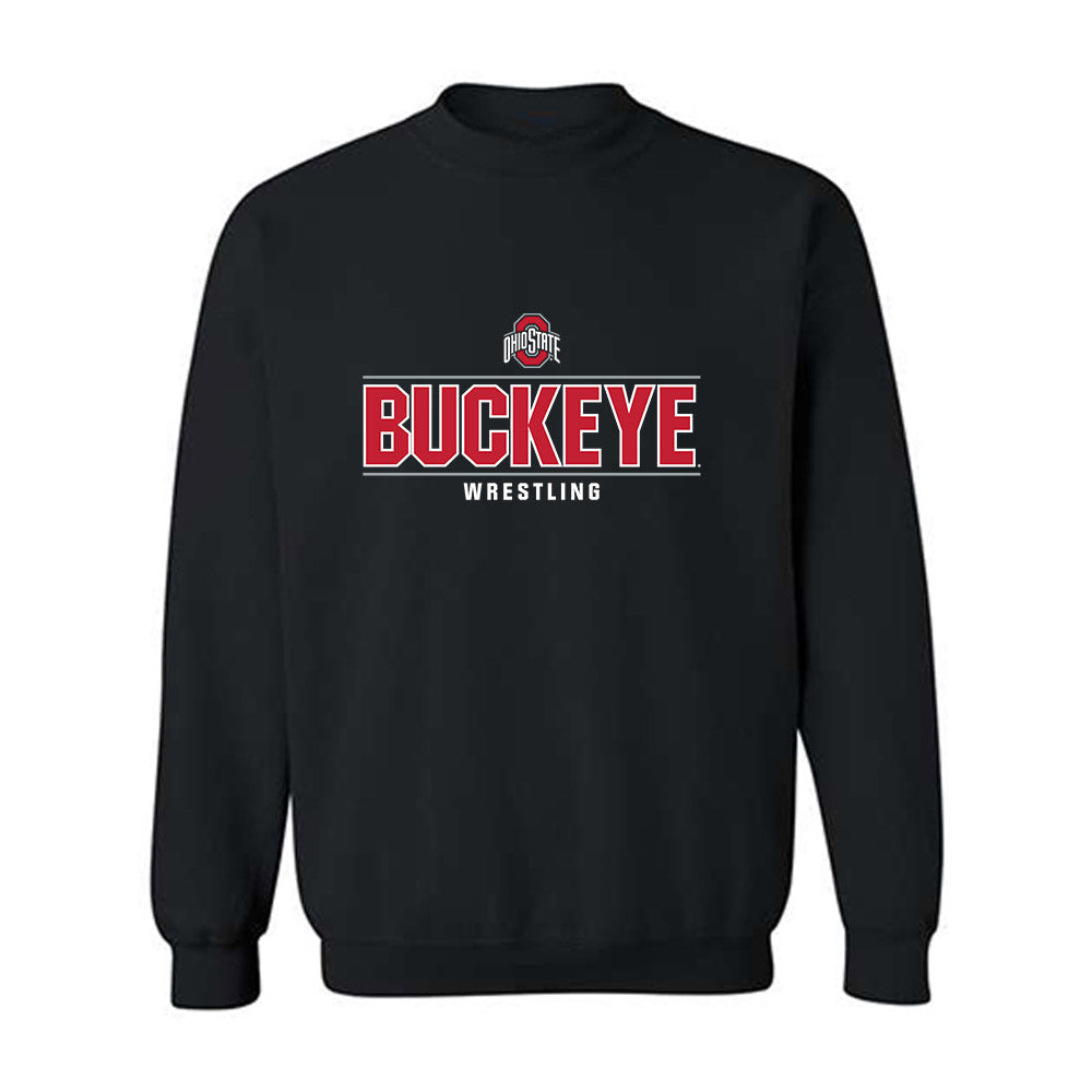 Ohio State - NCAA Wrestling : Daxton Chase - Classic Shersey Crewneck Sweatshirt-0