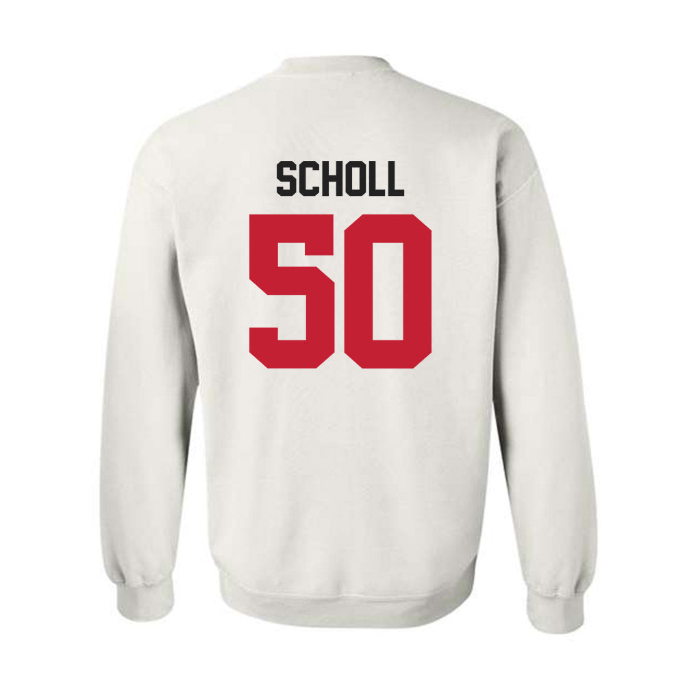 Ohio State - NCAA Men's Lacrosse : MacGuire Scholl - Classic Shersey Crewneck Sweatshirt-1
