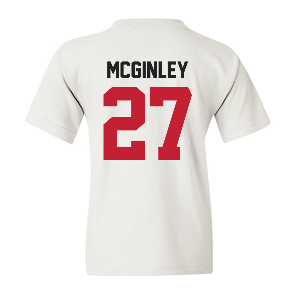 Ohio State - NCAA Men's Ice Hockey : Sam McGinley - Classic Shersey Youth T-Shirt-1