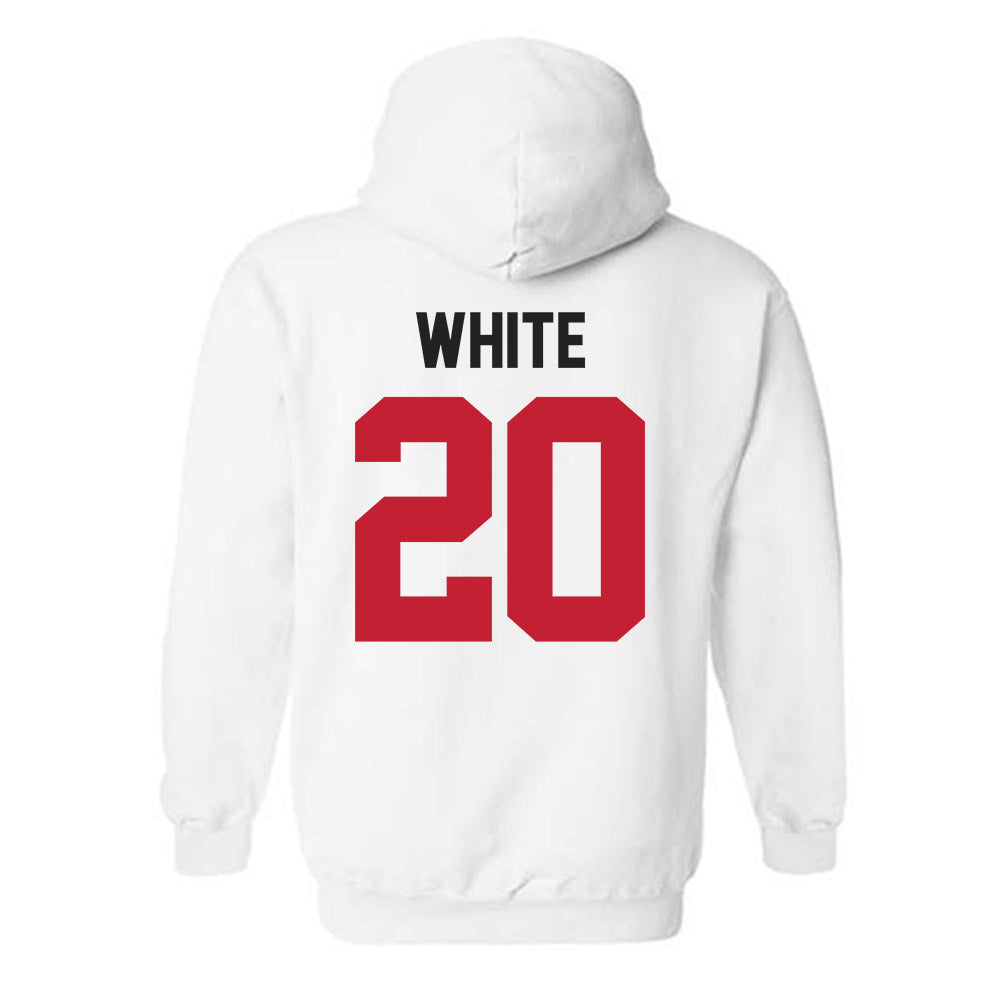 Ohio State - NCAA Men's Basketball : Colin White - Classic Shersey Hooded Sweatshirt