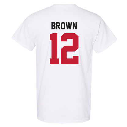 Ohio State - NCAA Men's Ice Hockey : Caden Brown - T-Shirt