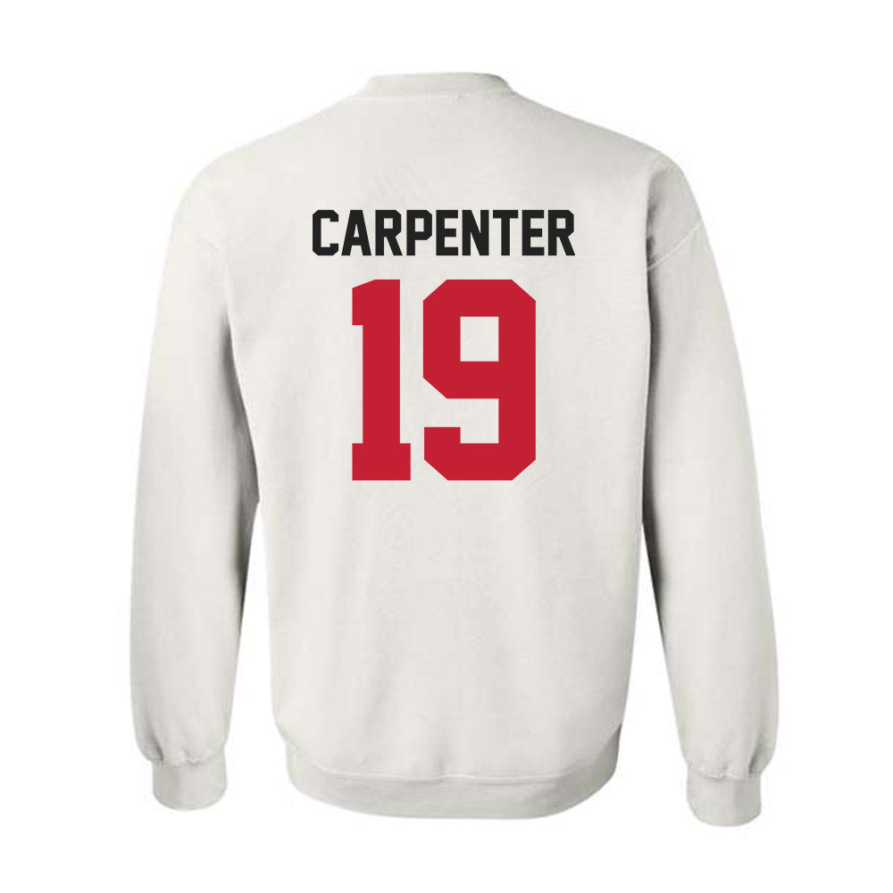 Ohio State - NCAA Baseball : Will Carpenter - Classic Shersey Crewneck Sweatshirt-1