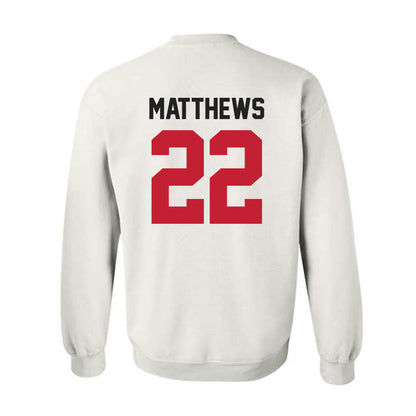 Ohio State - NCAA Women's Ice Hockey : Sloane Matthews - Classic Shersey Crewneck Sweatshirt-1