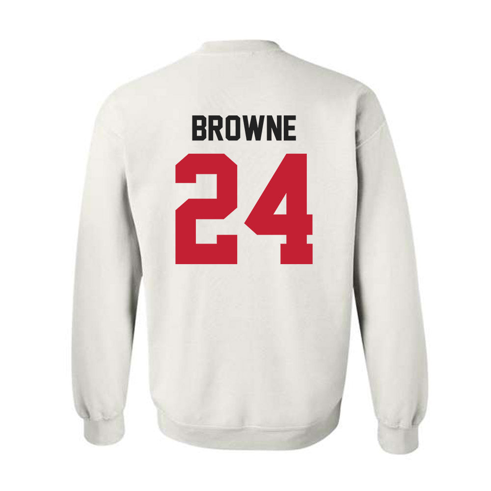 Ohio State - NCAA Women's Lacrosse : Charlotte Browne - Classic Shersey Crewneck Sweatshirt-1