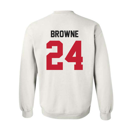 Ohio State - NCAA Women's Lacrosse : Charlotte Browne - Classic Shersey Crewneck Sweatshirt-1