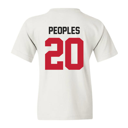 Ohio State - NCAA Football : James Peoples - Youth T-Shirt