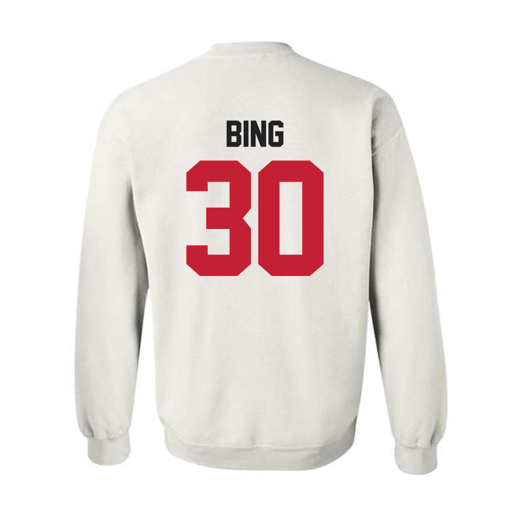 Ohio State - NCAA Football : Khmari Bing - Classic Shersey Crewneck Sweatshirt-1
