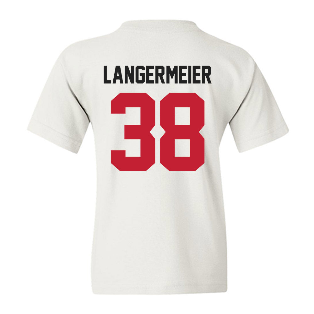 Ohio State - NCAA Men's Lacrosse : Greg Langermeier - Classic Shersey Youth T-Shirt-1