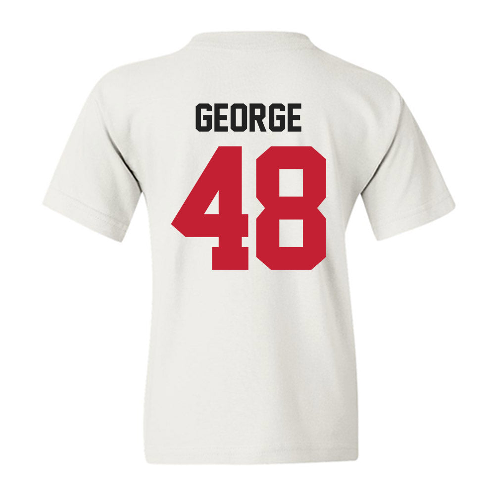 Ohio State - NCAA Football : Logan George - Classic Shersey Youth T-Shirt-1