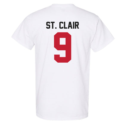 Ohio State - NCAA Football : Tavien St. Clair - Classic Shersey T-Shirt-1