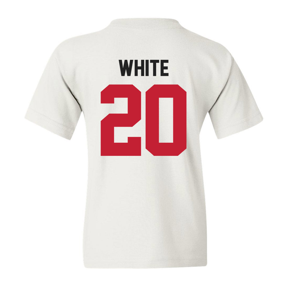 Ohio State - NCAA Men's Basketball : Colin White - Classic Shersey Youth T-Shirt