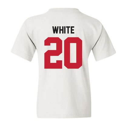 Ohio State - NCAA Men's Basketball : Colin White - Classic Shersey Youth T-Shirt