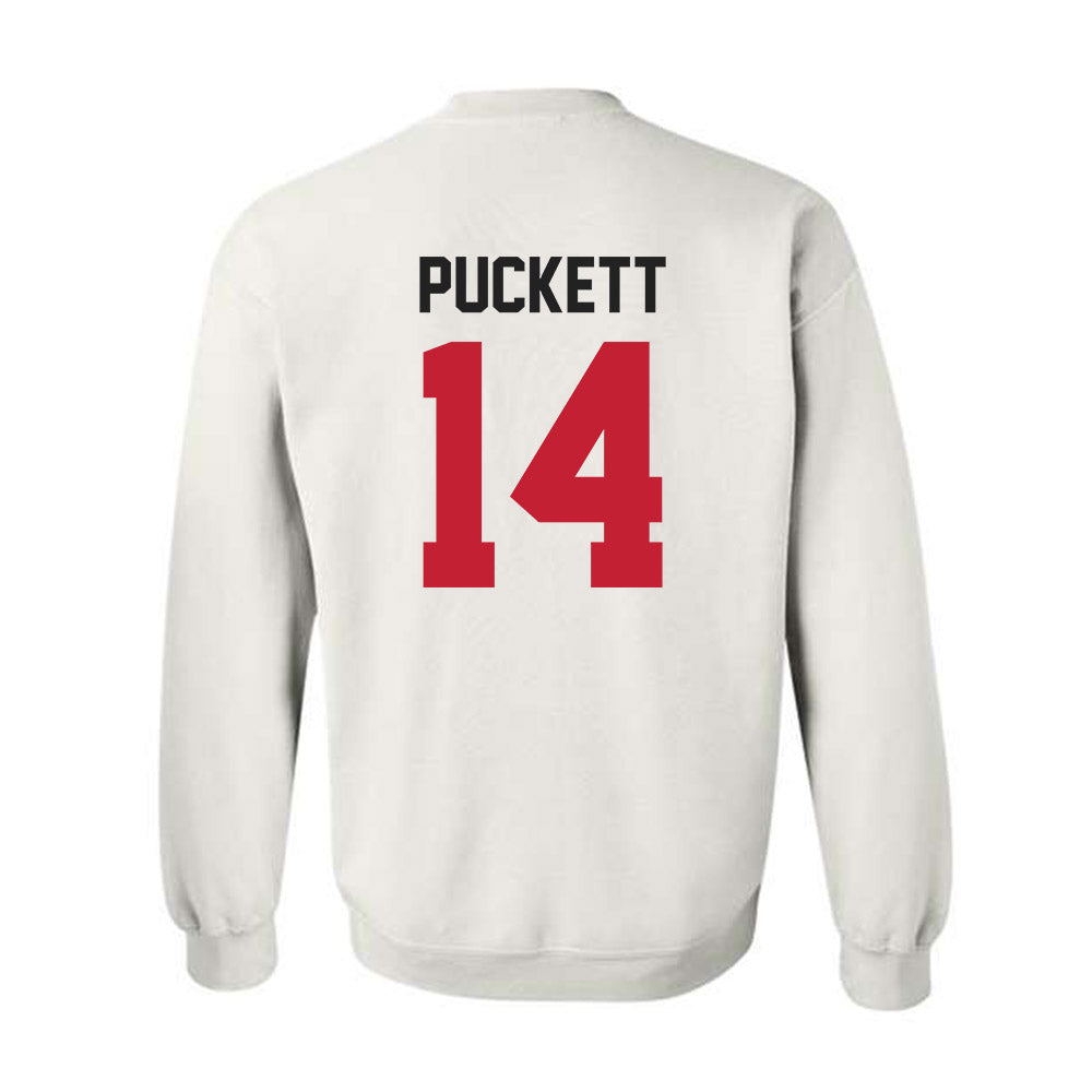 Ohio State - NCAA Men's Lacrosse : Colin Puckett - Classic Shersey Crewneck Sweatshirt-1