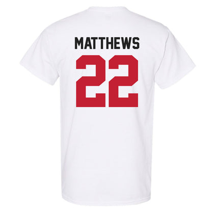 Ohio State - NCAA Women's Ice Hockey : Sloane Matthews - Classic Shersey T-Shirt-1